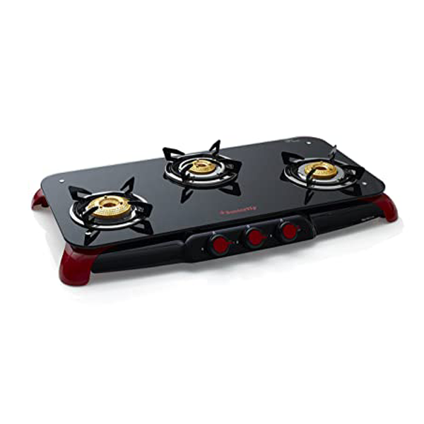 Buy BUTTERFLY GT SIGNATUR 3B RED F GAS STOVE kitchen Appliances | Vasanthandco